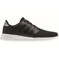 adidas neo cloudfoam qt racer w core blacksilver metallic