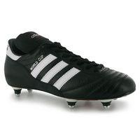 Adidas World Cup SG Mens Football Boots (Black-White)