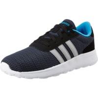 adidas neo lite racer core blackmatte silversolar blue