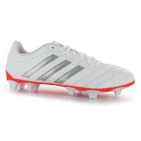 adidas Goletto FG Mens Football Boots (White-Silver)