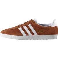 Adidas Gazelle OG fox red/white/gold metallic