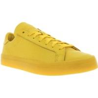 adidas court vantage adicolor yellow