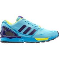 Adidas ZX Flux bright cyan/collegiate purple/bright yellow