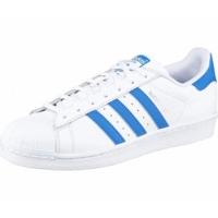 Adidas Superstar white/ray blue/ray blue