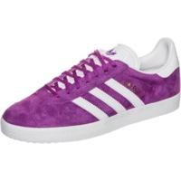 Adidas Gazelle shock purple/white/gold metallic