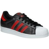 Adidas Superstar core black/collegiate red/collegiate red