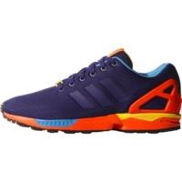 adidas zx flux collegiate purplesolar red