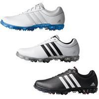 Adipure flex WD Mens UK 7.5 Wide Black/White