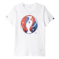 Adidas Euro 2016 Logo Tee (White)