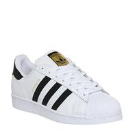 adidas superstar 1 white black foundation