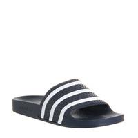 Adidas Adilette Sliders NAVY WHITE