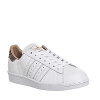 Adidas Superstar 80s WHITE ROSE SNAKE