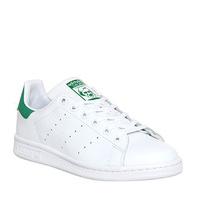 adidas stan smith core white green