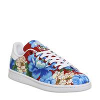 Adidas Stan Smith POWER RED FLORAL