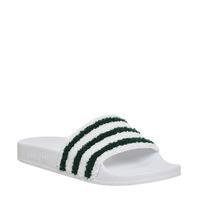 Adidas Adilette Slider WHITE SUB GREEN TOWL