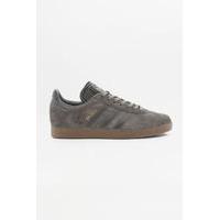 adidas gazelle grey suede gum sole trainers grey