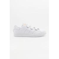 adidas Stan Smith CF Three Strap Trainers, WHITE