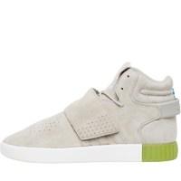 adidas Originals Mens Tubular Invader Strap Trainers Ecru