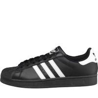 adidas Originals Mens Superstar 2 Trainers Black/White