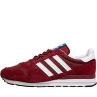 adidas originals mens zx 500 og trainers core burgundywhitebluebird