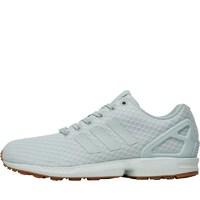 adidas Originals Mens ZX Flux Trainers Vapour Green/Vapour Green/Gum