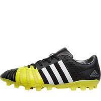 adidas Mens FF80 Pro 2.0 AG Rugby Boots Core Black/White/Bright Yellow