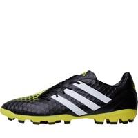 adidas Mens Predator Incurza AG Rugby Boots Core Black/White/Bright Yellow
