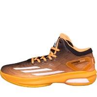 adidas Mens Crazylight Boost Basketball Shoes Bright Gold/White/Black