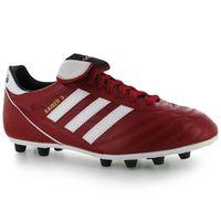 adidas kaiser liga fg mens football boots red white