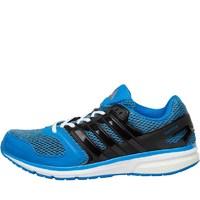 adidas Mens Questar Boost TechFit Neutral Running Shoes Shock Blue/Core Black/White