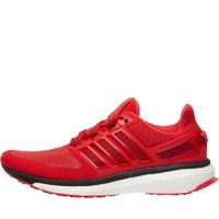 adidas Mens Energy Boost 3 Neutral Running Shoes Ray Red/Core Black/Red