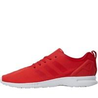 adidas Originals Womens ZX Flux ADV Smooth Trainers Lush Red/Lush Red/Core White