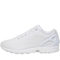adidas Originals Womens ZX Flux Weave Trainers White/Off White/White