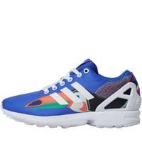 adidas originals womens zx flux x the farm company trainers lab bluewh ...