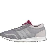 adidas Originals Womens Los Angeles Trainers Granite/Berry