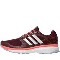 adidas Womens Energy Boost 2 ATR Neutral Running Shoes Maroon/White/Flash Red
