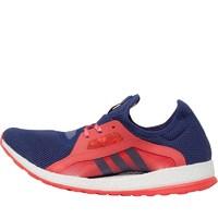 adidas Womens Pure Boost X Neutral Running Shoes Raw Purple/Raw Purple/Shock Red
