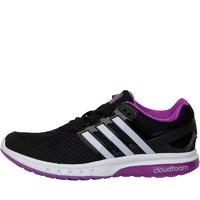 adidas Womens Gateway 4 Neutral Running Shoes Core Black/White/Shock Purple
