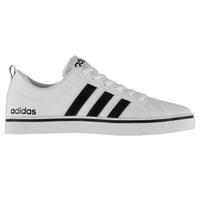 adidas pace vs leather trainers mens