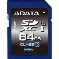 adata premier 64gb microsdxc memory card class 10 uhs i