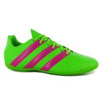 adidas ace 164 mens indoor football trainers solar green