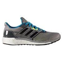 adidas Supernova Running Shoes - Mens - Grey/Black/Blue