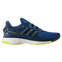 adidas energy boost 3 running shoes mens bluesolar yellowmystery blue
