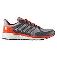 adidas Supernova ST Running Shoes - Mens - Mid Grey/Metallic Silver/Energy