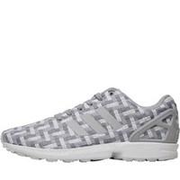 adidas Originals Mens ZX Flux Trainers Clear Onix/Light Onix/White