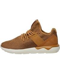 adidas Originals Mens Tubular Runner Strap Weave Pack Trainers Mesa/Dark Brown/Off White