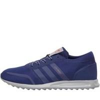 adidas Originals Mens Los Angeles Trainers Dark Blue/Grey/Red