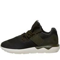 adidas Originals Mens Tubular Runner Strap Weave Pack Trainers Night Cargo/Black/Mesa