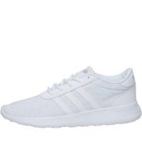 adidas Neo Womens Lite Racer Trainers White/White/Clear Onix