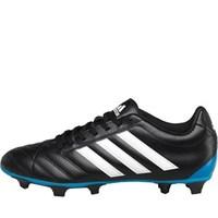 adidas Mens Goletto V FG Football Boots Core Black/White/Solar Blue